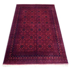 画像1: 手織りウール絨毯