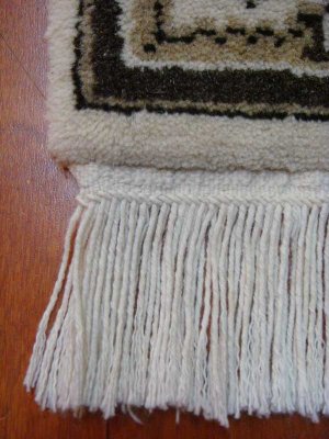 画像4: トルコ手織りウール絨毯 玄関マットサイズ AC-112