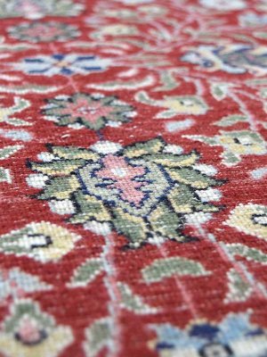 画像2: トルコ手織りウール絨毯 玄関マットサイズ AC-217