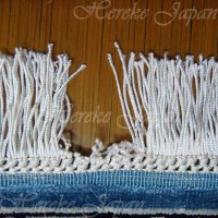 手織りウール絨毯の房修理