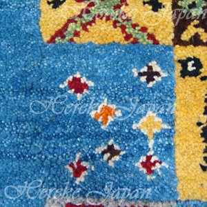 画像1: 手織りウール絨毯の結糸交換