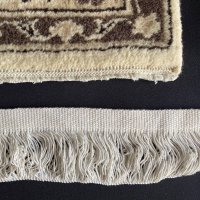 手織り絨毯の房修理