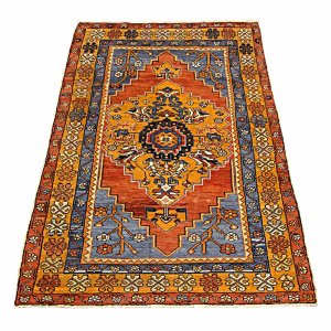 画像: トルコ手織りオールド絨毯