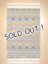 画像: トルコ手織りウール絨毯 玄関マットサイズ AC-136