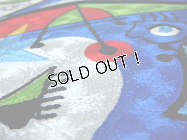 画像4: ジョアン・ミロ 　アート刺繍クッションカバー