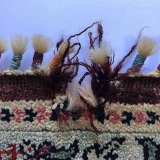画像: 手織りウール絨毯の穴修理