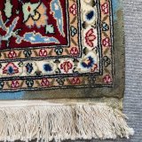 画像: 手織り絨毯のシミ取り