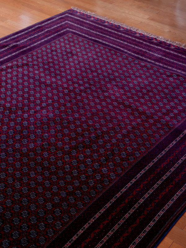 画像2: 手織りウール絨毯