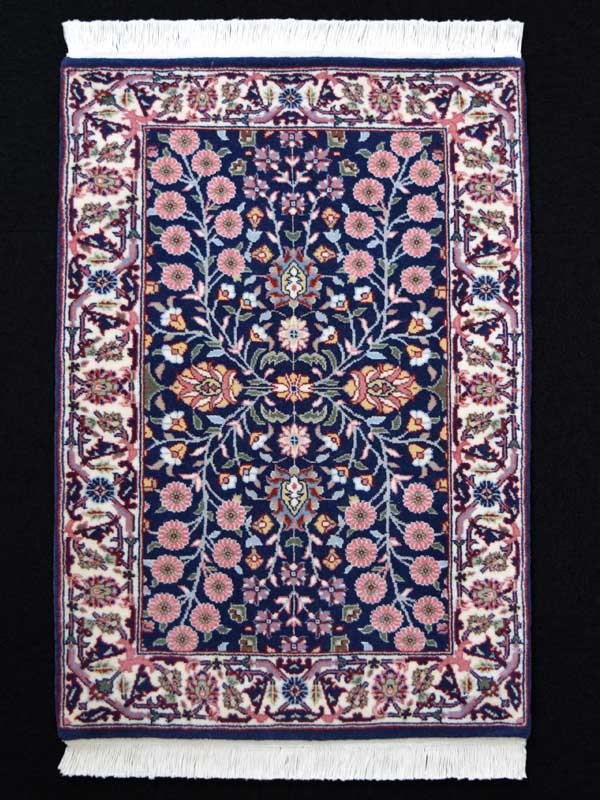 画像1: トルコ手織りウール絨毯 玄関マットサイズ AC-214