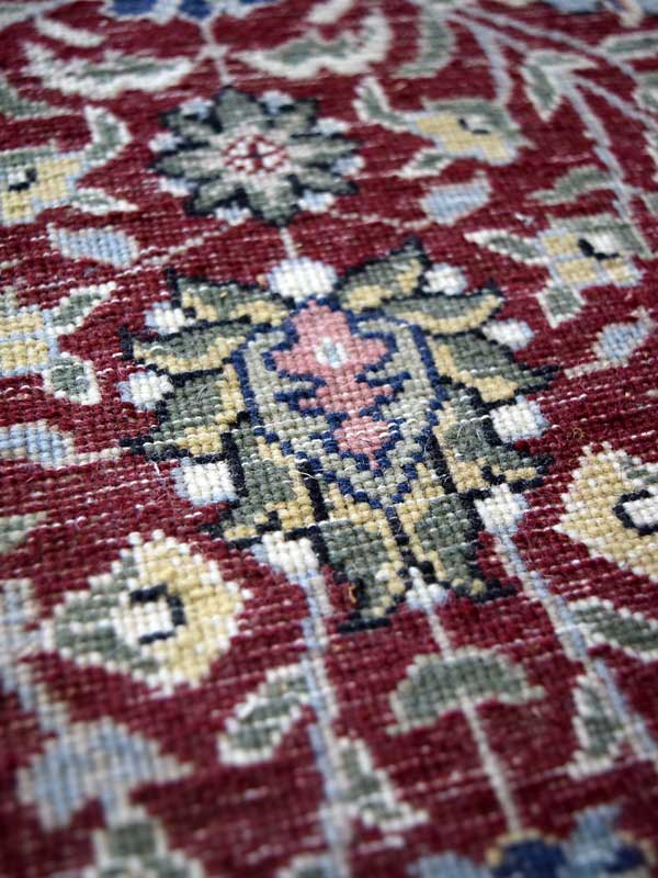 画像2: トルコ手織りウール絨毯 玄関マットサイズ AC-218