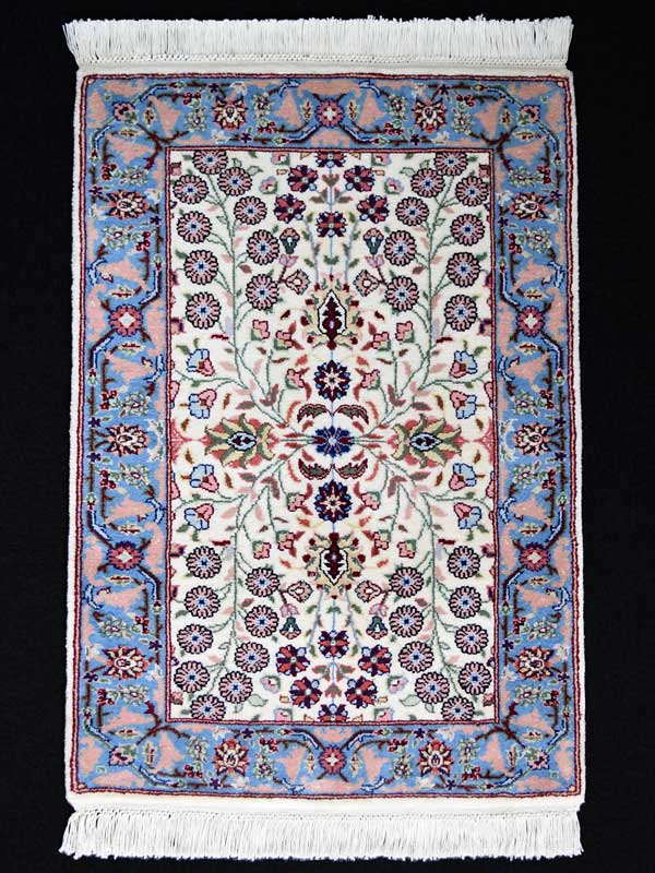 画像1: トルコ手織りウール絨毯 玄関マットサイズ AC-220