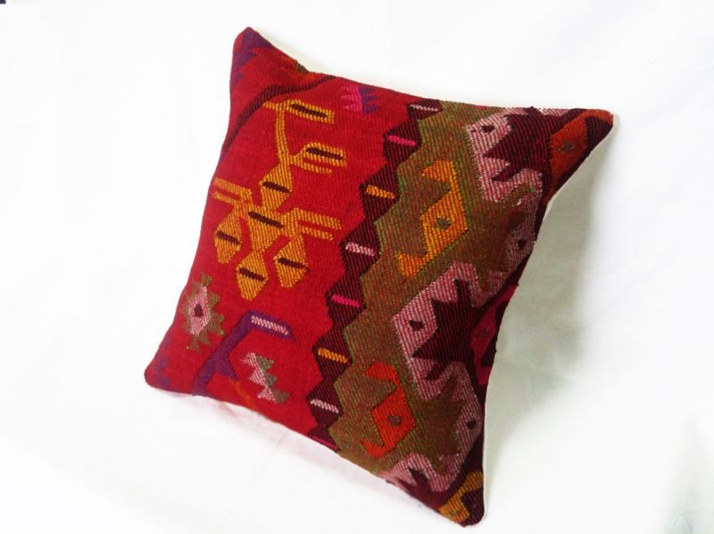 画像2: オールドキリム　クッションカバー KC-40-235