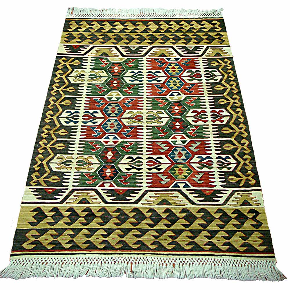 画像1: トルコ製手織りニューキリム[AK-1067]