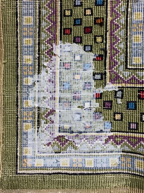 画像1: 手織絨毯のクリーニング